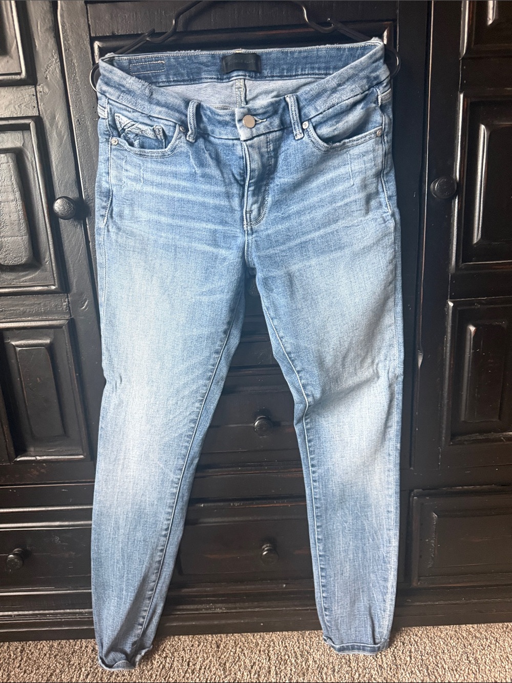 Buckle Black Women’s Light Blue Skinny Jeans - Slim Stretch Fit